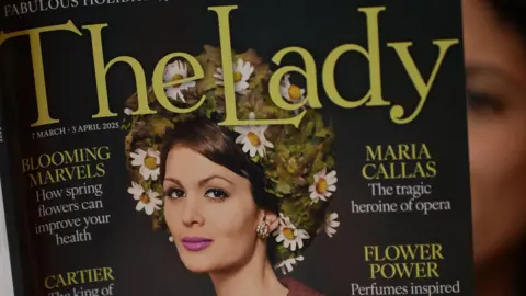 BBC An enthusiastic reader of The Lady magazine