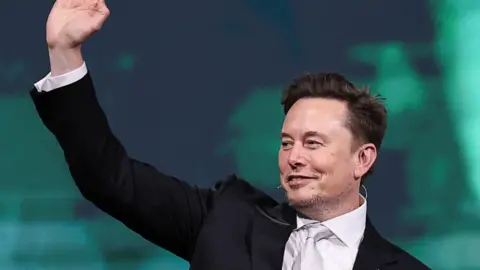 Reuters Tesla CEO Elon Musk attends the Saudi-U.S. Investment Forum, in Riyadh, Saudi Arabia, May 13, 2025.