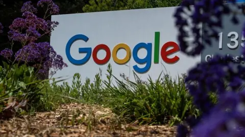 Reuters The logo of tech company Google on display at a building in Silicon Valley